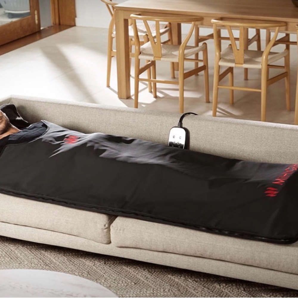 Full-Length Black MiHigh Infrared Sauna Bag